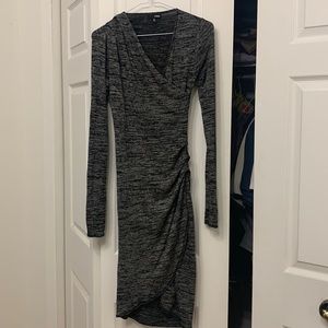 Aritizia heather grey touched stretchy dress